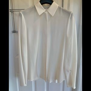 Club Monaco White Blouse